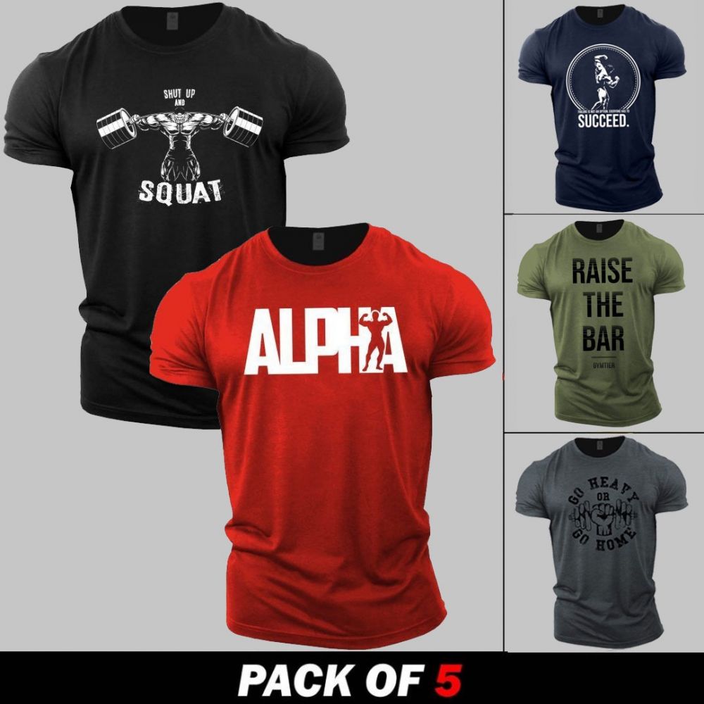 5 تيشرتات + 3 سراويل كارجو