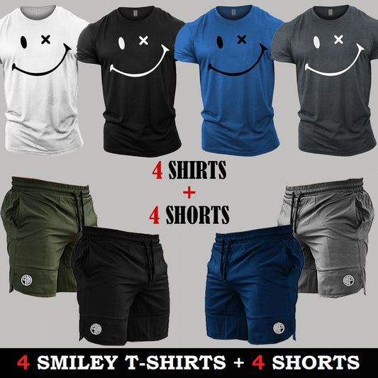 4 T-Shirts + 4 Shorts