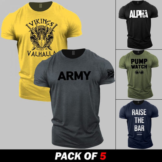 5 T-Shirts + 3 Cargo Pants